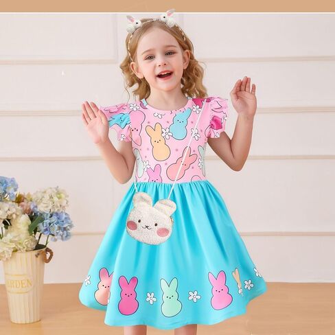 JBin Rich Girls Christmas Dress - Sequin Double-Layer Tulle,Easter/Halloween Outfits | Comfortable True-to-Fit | Well-Crafted in Saudi Arabia