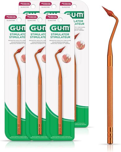GUM - 601RQA Stimulator Rubber Tip Refills, 3 Count in Saudi Arabia