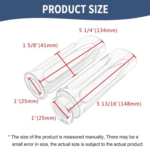 1" 25mm Motorcycle Handlebar Grips Cable Throttle Grips Hand Grips for Harley Sportster 883 XL XR Softail Breakout Dyna Fat Bob Touring Street Glide Road King Electra Glide Road Glide in Kuwait