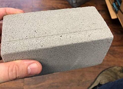 Pool Blok PB-12 by US Pumice, Pumice Stone for Cleaning of Pools, Tiles, Will Remove Lime, Rust, Stains from Pool Tiles Grout, 5.75x2.87x2.87 (1) in Saudi Arabia