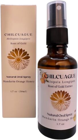 Flower & Song Chilcuague Natural Oral Spray (Mandarin Orange Honey) in Saudi Arabia