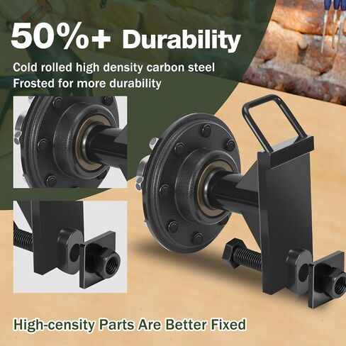 2 Pack Shipping Container Wheels 8x6.5 Lug, May Moves 9000 pounds 20ft-45ft Container, Shipping Container Wheels kit, with Ratchet Strap Tie Down J Hook, Quick disassembly (Orange) in Saudi Arabia