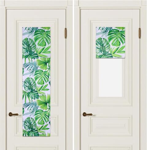 Classroom Door Window Cover Lockdown Blackout Stick on Door Curtains Shades Small Window Coverings for Nursery Office School, 8x36 Inch in Kuwait