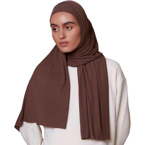 Voile Chic مضلع Jersey Hijab وشاح للنساء - وشاح الرأس للنساء