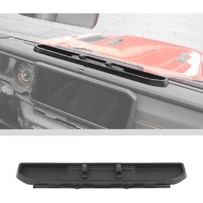 JWWY for Jeep JL Phone Holder Mount with Storage Tray Central Dashboard Phone Mount with Storage Bin for 2024 Jeep Wrangler JL JLU & Gladiator JT 4xe Interior Accessories