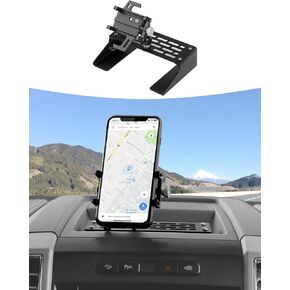 for Ford F150 Phone Holder Mount with Storage,Cell Phone Holder Multi-Mount Dash Tray Storage Box Kit for Ford F150 2015-2020,Aluminium Alloy Interior Accessories
