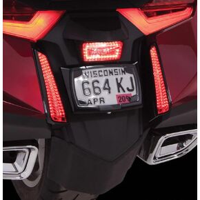 Ciro Goldstrike LED Filler Panel Lights for Gold Wing BLACK '18-newer models