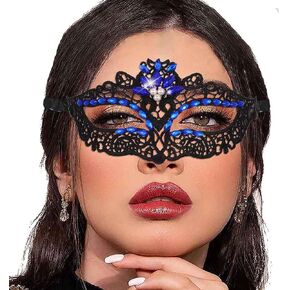 Tgirls Crystal Masquerade Mask Mask Rhinestone Lace Mask Venetian Party Prom Ball Ball Face Mask for Women