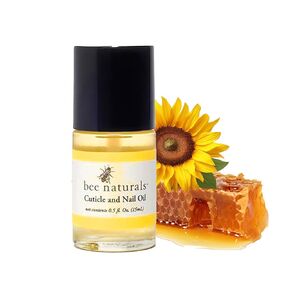 Bee Naturals Cuticle and Nail Oil - Heal Cracked Nails and Rigid Cuticles - 0.5 oz
