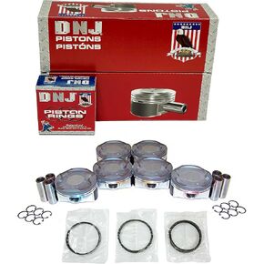 DNJ PRK968 Piston and Ring Kit For 2005-2015 Lexus Toyota Avalon Camry ES350 Highlander RAV4 RX350 Sienna Venza 3.5L V6 DOHC 24V Naturally Aspirated 2GRFE