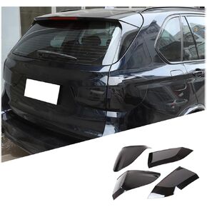 Smoked Tail Light Covers Compatible with BMW X5 G05 2019-2023 Car Taillight Protection Cover Rear Light Guards Exterior Accessories (for 2019-2023)