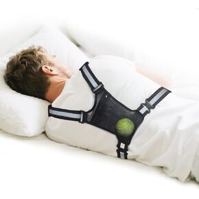 Sleep Position Trainer, Adjustable Side Sleeping Position Training Vest, Includes Balls to Prevent Sleeping on Back - Change Sleeping Position on Your Back or Improve Your Breathing