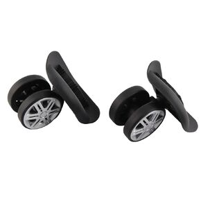 Luggage Wheels Replacement, Silent Double Row Suitcase Swivels Casters Repair Outdoor Caster Repairing Trolley Travel Customs Box Accessories Trunk Spare Universal Bearings Kits Bearing Washers