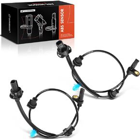 A-Premium ABS Wheel Speed Sensor Compatible with Honda Models - HR-V HRV 2016 2017 2018 2019 2020 - Front Driver and Passenger Side, Replace# 57455T7WA01, 57450T7WA01