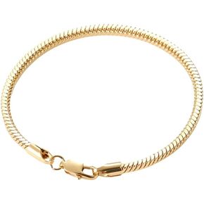 18K gold bracelet, women's solid light luxury jewelry, mesh snake chain bracelet, suitable for giving women Christmas, birthday, Valentine's Day gifts