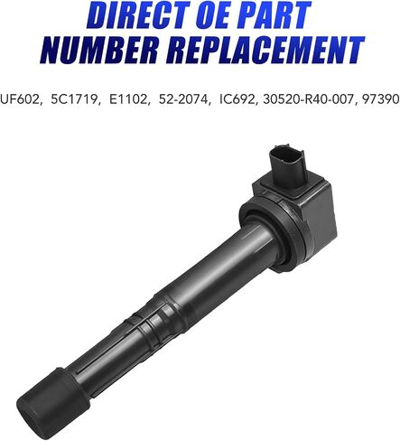 Set of 4 Ignition Coil Pack and Spark Plugs Fits for 2.4 L4 Honda Accord CRV Crosstour Civic SI Acura ILX 2008 2009 2010 2011 2012 2013 2014 Replaces UF602 in Saudi Arabia