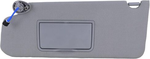 Left Drvier Side Sun Visor مع نوبات الضوء لعام 2009 2010 2011 2012 2013 2014 2015 Honda Pilot يحل محل# 83280-SZA-A01ZA (Gray) in Kuwait