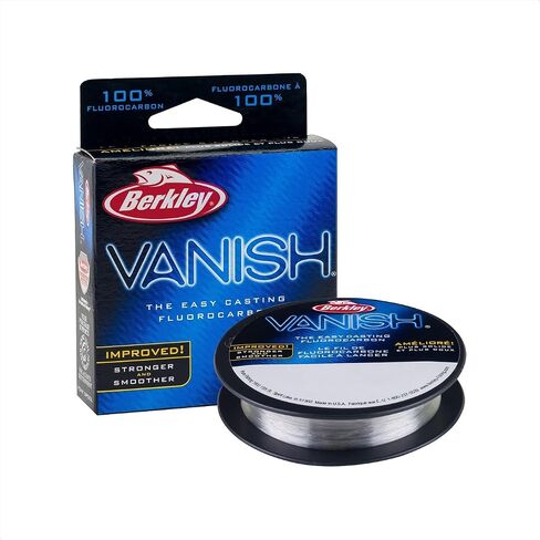 Berkley Vanish®, Clear, 20lb | 9kg, 250yd | 228m Fluorocarbon Fishing Line, Suitable for Saltwater and Freshwater Environments in Saudi Arabia