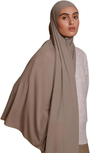 VOILE CHIC Ribbed Jersey Hijab Scarf for Women - Head Scarf for Women in Kuwait