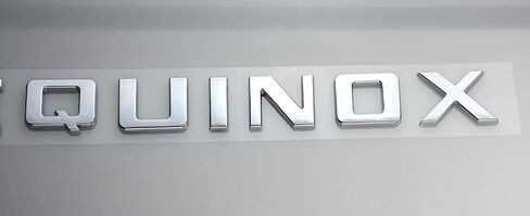 1x Explate Nameplate Emplums Emblems 3D شارات الاستبدال للاعتدال (Chrome) in Kuwait
