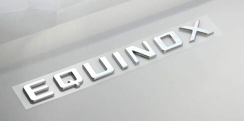 1x Explate Nameplate Emplums Emblems 3D شارات الاستبدال للاعتدال (Chrome) in Kuwait