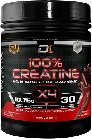 Ultra-Pure Creatine Monohydrate Powder | 100% Micronized Creatine | Build Lean Muscle Mass, Boost Performance, Endurance & Supports Muscle Recovery | No Sugar | 30 Servings (300g, Chocolate) in Saudi Arabia