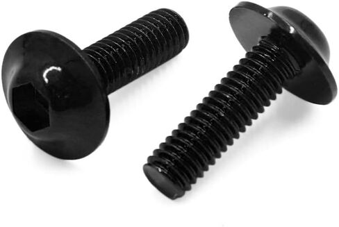 uxcell 15PCS M6 X 20mm Red Hexagon License Plates Fairing Bolts Screws for Motorcycle in Saudi Arabia