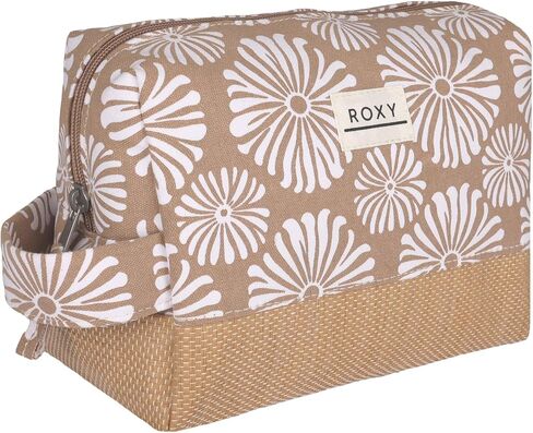 Roxy Women's Small Storage Case | Organizer | Travel | Portable | Makeup Bag | Accessories, Misty Jetties-Anthracite Island Escape, One Size in Saudi Arabia