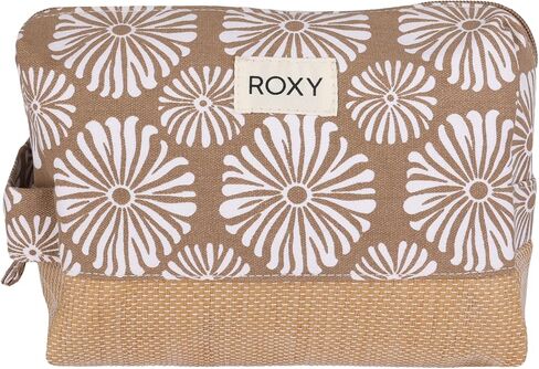 Roxy Women's Small Storage Case | Organizer | Travel | Portable | Makeup Bag | Accessories, Misty Jetties-Anthracite Island Escape, One Size in Saudi Arabia