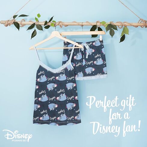 Disney Stitch Womens Pajamas Vest PJs للنساء مجموعات S-XL غرزة هدايا in Saudi Arabia