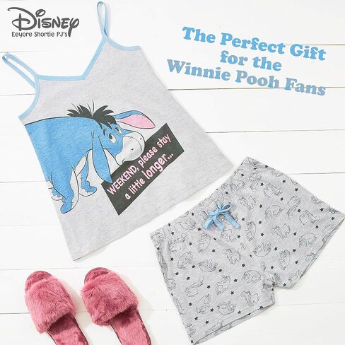 Disney Stitch Womens Pyjamas Vest Short PJs for Women Sets S-XL Stitch Gifts in Saudi Arabia