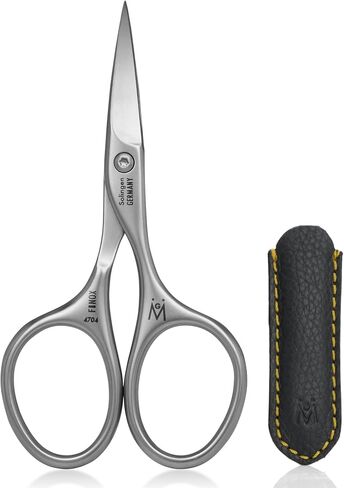 GERMANIKURE Professional Nail Cutter Scissors - FINOX Stainless Steel Manicure Tools in Leather Case - Ethically Made in Solingen Germany - 4704 in Saudi Arabia