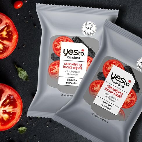 Yes To Coconut Hydrate & Restore Cleansing Facial Wipes, 30 Count in Saudi Arabia