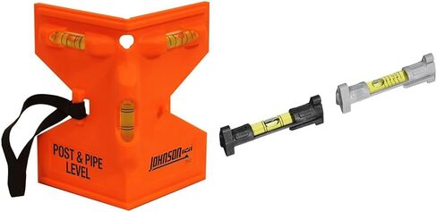 جونسون ليفل آند تول 175-O أورانج بوست ومستوى الأنابيب، 4 بوصة × 5 بوصة × 9 بوصة، برتقالي، مستوى واحد in Kuwait