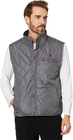 U.S. POLO ASSN. Men's USPA Qulited Vest in Saudi Arabia