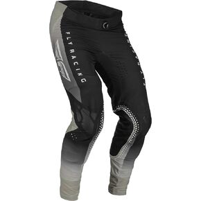 Fly Racing 2023 Adult Lite Pants (Black/Grey/White, 34)