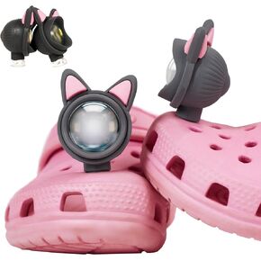 Croc Lights for Shoes, 2 Croc Headlights, Flashlight for Shoes, Croc Charms for Boys and Girls