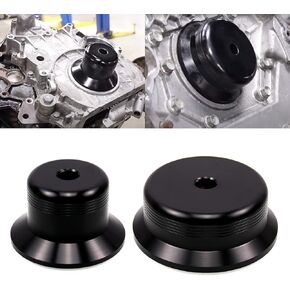 RYANSTAR RACING Front & Rear Main Crankshaft Seal Driver Kit for Duramax Diesel 2001-2016 GM 6.6L Aluminum Black