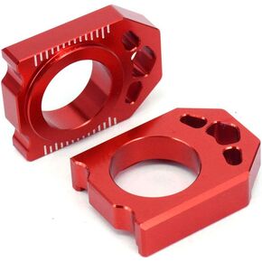 كتل المحور الخلفي للدراجة الترابية CNC CNC لـ CRF250R 2004-2024 ، CRF250RX 2019-2024 ، CRF450R 2002-2024 ، CRF450RX 2017-2024 والمزيد من الطرز ، الأحمر ، الأحمر ، الأحمر ،
