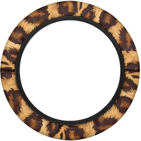 American Flag Golf Cart Steering Wheel Cover, Universal, 13-14 Inches, Polyester, Odorless, Non-Slip, Easy to Grip, Easy to Install, Patriotic Decorative Accessory for Men Women