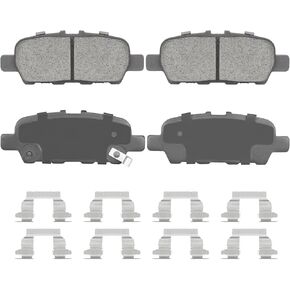 Rear Ceramic Brake Pads Set for Infiniti EX/FX/G/JX/M 35 37, for Nissan Altima, 350Z, Rogue, Murano, Maxima, Quest, Pathfinder,370Z 4PCS