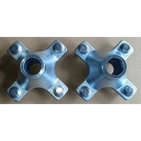 SHULY A Pair Rear Left & Right Axle Wheel Hubs 42410-HN6-A20 Replacement for Honda ATVs ACT200X TRX250EX Sportrax TRX250X Fourtrax TRX300EX TRX400EX TRX400X TRX450ER TRX450R