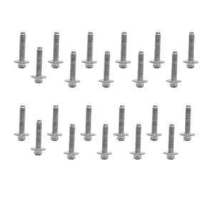 AMCC Oil Pans Bolts M6*25 （22PCS） Compatible with BMW N20 228i 2014-2016, 320i 2012-2017, 328i 2012-2016, 428i 2014-2016, 528i 2012-2016, X1 2013-2015, Z4 2012-2015 Replaces: 11137618512,11137603830
