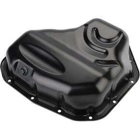 Engine Oil Pan with Drain Plug Compatible with Toyota RAV4 2009-2017 Scion tC 2011-2017 2.5L Replacement for 12101-0V030 121010V030 1210136050