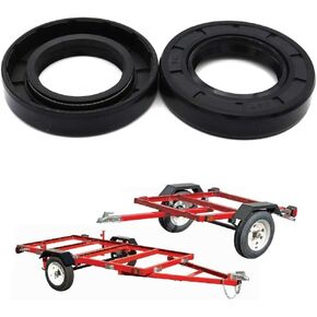 2 Pack Hub Seal Grease Seals For RV Camper Harbor Freight Motorboat Trailer