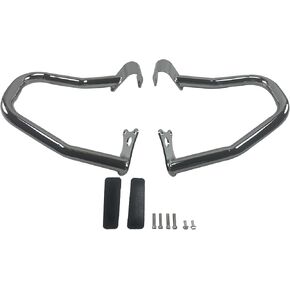 حارس المحرك حماية الطريق السريع حانات تحطم طائرة تصادم مناسبة لكشافة الهندي Sixty Scout Bobber 2015-2024 REPL. 2881756-156 (أسود)