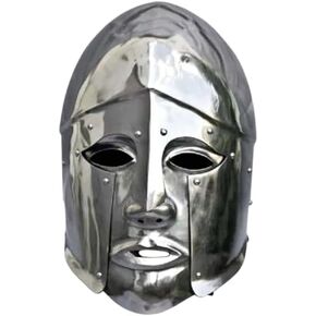 THOR INSTRUMENTS Halloween Corinthian Full Face Helmet Re-enactment Larp Fancy Dress Role Pay Costume Rustic Vintage Home Decor Gifts
