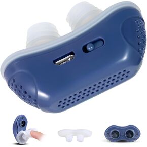 Anti Snoring Devices, Snoring Solution, Mini Anti Snoring Sleep Aid, Upgraded Variable Speed Mini Anti Snoring, Double Eddy Current Nasal Dilators (Pink) (Pink)