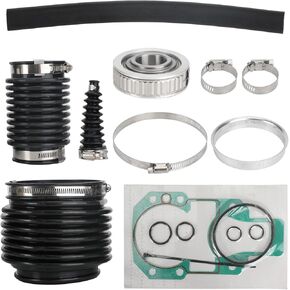 803099T1 Stern Drive Transom Seal Repair Reseal Kit for MerCruiser Alpha One Gen II Stern Drives with Bellows and Gimbal Bearing