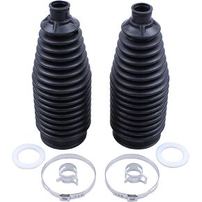 Motoku Front Rack and Pinion Inner Tie end Boots for Chrysler 300 2015-2023 ، Dodge Challenger 2015-2023 ، Charger 2015-2023